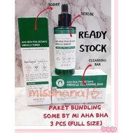 ♩ Some BY MI SOMEBYMI - AHA-BHA-PHA 30 Days Miracle Toner 150mL And Serum 50mL (BUNDLING Package) ➩