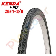 [KENDA K192 26 * 1-3/8 Ladies Tire] 65psi Jianda Tire 26x1 3/8 Play Color Bicycle