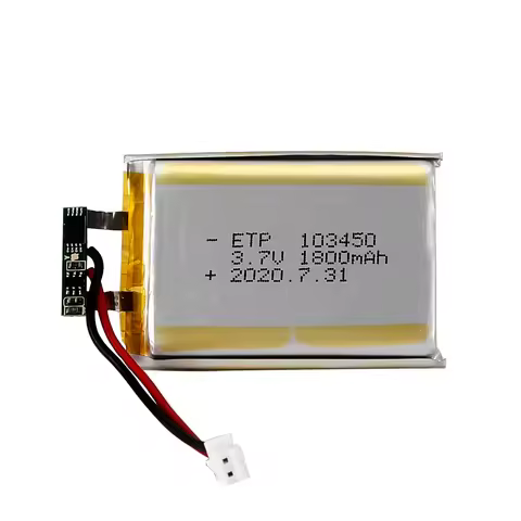 Y45A-103450 3.7V 1800MAH lipo polymer lithium rechargeable battery for MP3 GPS navigator DVD recorde