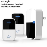 Door bell Wireless doorbell No battery required Waterproof doorbell UK plug