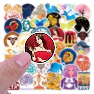 !Camping sticker Waterproof Stickers In Different Styles 50 Pieces 12 constellations Cute Universe T