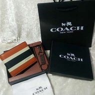 COACH男用皮夾禮盒