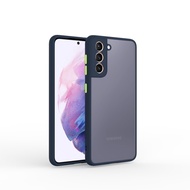 EllaStuff Samsung S21 S21 Plus Case Softcase Transparent Matte Case Casing Samsung S21 Plus