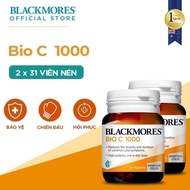 Combo of 2 Vitamin C Supplements Blackmores Bio C 1000mg 31 Tablets/Bottle
