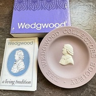 金銀寶貝 英國製經典瓷器 WEDGWOOD 乾燥玫瑰人物盤子