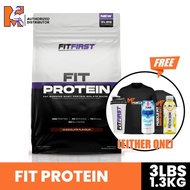 Fit First Fit Protein With Fat Burner 3 Lbs/1.3 kg (38 servings) + Gift