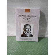 Physical book THE PHENOMEMENOLOGY OF SPIRIT HEGEL