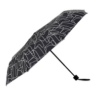 HÄSTHAGE 雨傘, 折疊式 黑色, ø95 公分