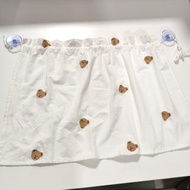 韓國 刺繡 汽車 窗簾 吸盤 吸 揸車 私家車 家用 冷氣窗 小窗戶 小熊 熊仔  繡花 防曬 隔熱 遮太陽 遮陽 車 Korean embroidery car curtain suction cu