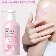 LaikouCherryBlossomBodyLotionMelembapkan&MemperbaikiKulitKeringMusimSejukPenjagaanKulitMelembapkanTa