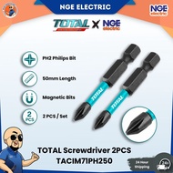 TOOLS | TACIM71PH250 Impact Screwdriver Bits PH2 50mm 2Pcs/Set