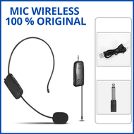 COD 2 MIC Erilles  Mic Bando Wireless Imam Masjid Sholat Tanpa Kabel Jarak Jauh Uhf Terbaik - E65