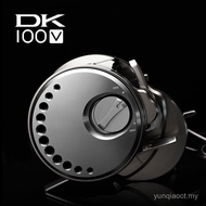 DK100 All-Metal Lure Drum Wheel Micro Object Long-Casting Fishing Reel