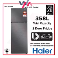 Haier 358 L Twin Inverter 2‑Door Refrigerator HRF‑358IHM | No‑Frost | DEO Nano Fresh AG+ | Chiller B