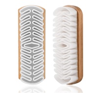 2 Pcs Shoe Brush Suede Shoe Brush Soft Suede Eraser Folded Crepe Shoe Brushes Leather