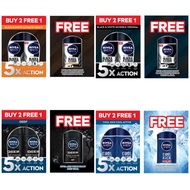 Nivea Men Deodorant Roll On Buy 2 Free 1 ( 50ml x 3)