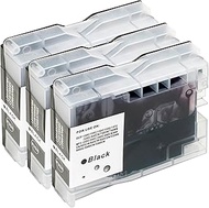 ESMONLINE Set of 3 Multipack Compatible Printer Cartridges to Replace Brother LC 1000 LC 970 Suitabl