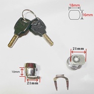 Motorcycle Tail Box Key Lock Cylinder Side Box Lock Cylinder Electric Vehicle Accessories Key Univer