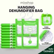 mixshop Hanging Dehumidifier Bag, Wardrobe Moisture Absorb [SG READY STOCK]