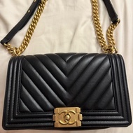CHANEL 山形紋 25cm leboy
