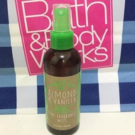 (Dijamin Original) Bbw Bath And Body Works Almond & Vanilla Body Mist 176 Ml