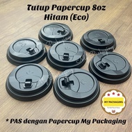 8oz Paper Cup Lid 8 oz Coffee Paper Cup Cap, 1000 pcs, 7.5cm diameter/ box