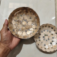 Sea shell plate fruit basket round shell plate