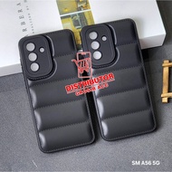 SAMSUNG A56 CASE PILLOW CASE MACARON BLACK SAMSUNG A56