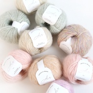 Air 50g by Ancalls Korean yarn ㅡ Airy, light, cozysofly fuzzy Meringue yarn