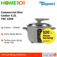 Toyomi Commercial Rice Cooker 4.2L TRC 4200