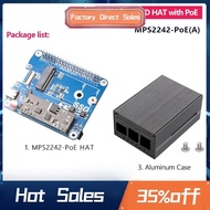 MPS2242-POE A+Case for  5 PCIE to NVME SSD 2242 HAT Support 2242/2230 for RPi5