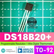 DS18B20+ Programmable Resolution 1-Wire Digital Thermometer 18B20 DS18B20 TO-92 Analog Devices ORIGI