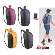 FZ 10L Travel Foldable Backpack 10L - Hiking Trekking 10L Rucksack Yellow Purple Black Blue Folding 