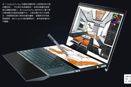 i9  15.6 吋 4K UHD OLED 雙螢幕觸控手提電腦 ZenBook Pro Duo UX581 全套有盒雙電源鍵盤掌墊
