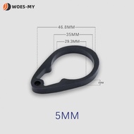 Carbon Spacer 10g Total Weight 46.8*35*29.3*5mm Size Carbon Fiber Material