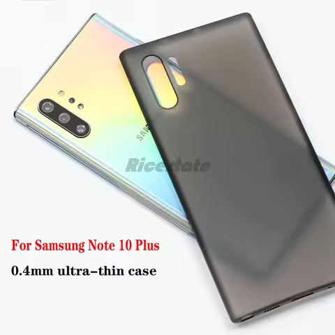 For Samsung Note 10 Plus Ultra Thin Plastic Translucent Matte Case For Samsung Galaxy Note 10 Plus N
