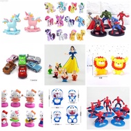 🇲🇾READY STOCK🇲🇾 CAKE TOPPER HIASAN KEK FIGURE MARVEL FROZEN DORAEMON LITTLE PONY SPIDERMAN DISNEY HE