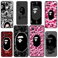 Realme 8S 8i 9i 9 10 Pro Plus 12 12X Compatibility TPU Black casing Phone Cases Soft protective cove