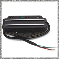 (ZCFJ) 6 Guitar Pickup Hot Dual Rails Pickup Mini Bridge Pickup for Tele Guitar