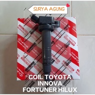 Ignition COIL/COIL IGNATION COIL TOYOTA INNOVA/FORTUNER/HILUX Guaranteed.