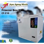 Chest Freezer CF-210 RSA:Freezer Box 200 Liter RSA CF 210