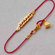 [Hot-selling] Good meaning is a lot of lucky money Retro Anklet Female Temperament All-match High-va