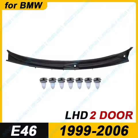 for 1999-2006 E46 2 Door Coupe BMW 323Ci 325Ci 328Ci 330Ci M3 Windshield Wiper Cowl Panel Cover With