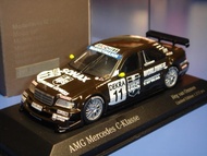 1/43 MINICHAMPS AMG MERCEDES BENZ C-KLASS #11 SONAX UPS V. OMMEN C CLASS C180 平治 仁孚 拉花 跑車 合金 模型車 aut