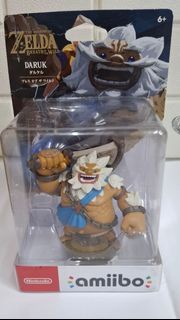 全新 Amiibo Figure: Daruk (Switch 薩爾達傳說 :曠野之息 Zelda: Breath of Wild) 支援 Zelda 2 薩爾達傳說 王國之淚
