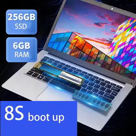 2022 New 14 inch Windows 10 Portable Laptop Computer for Office & School WiFi Bluetooth Camera USB 3