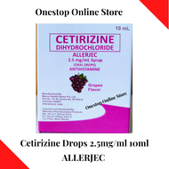 Cetirizine Drops 10ml 2.5mg/ml ALLERJEC