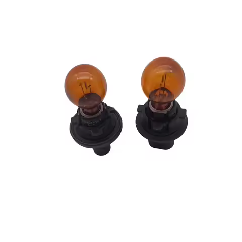 2PCS PH24WY Original Amber Bulb Halogen Lamp For Audi A4 A5 Q5 S4 Cadillac CTS VW GMC SKODA Lincoln 
