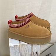Women's UGG Sheepskin Snow Boots - Thick Sole Muffin Style