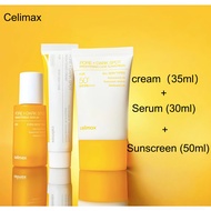 การจัดส่งสินค้าของแท้ Celimax Brightening Pore & Spot Serum 30ml& Cream 35ml& Sunscreen 50ml